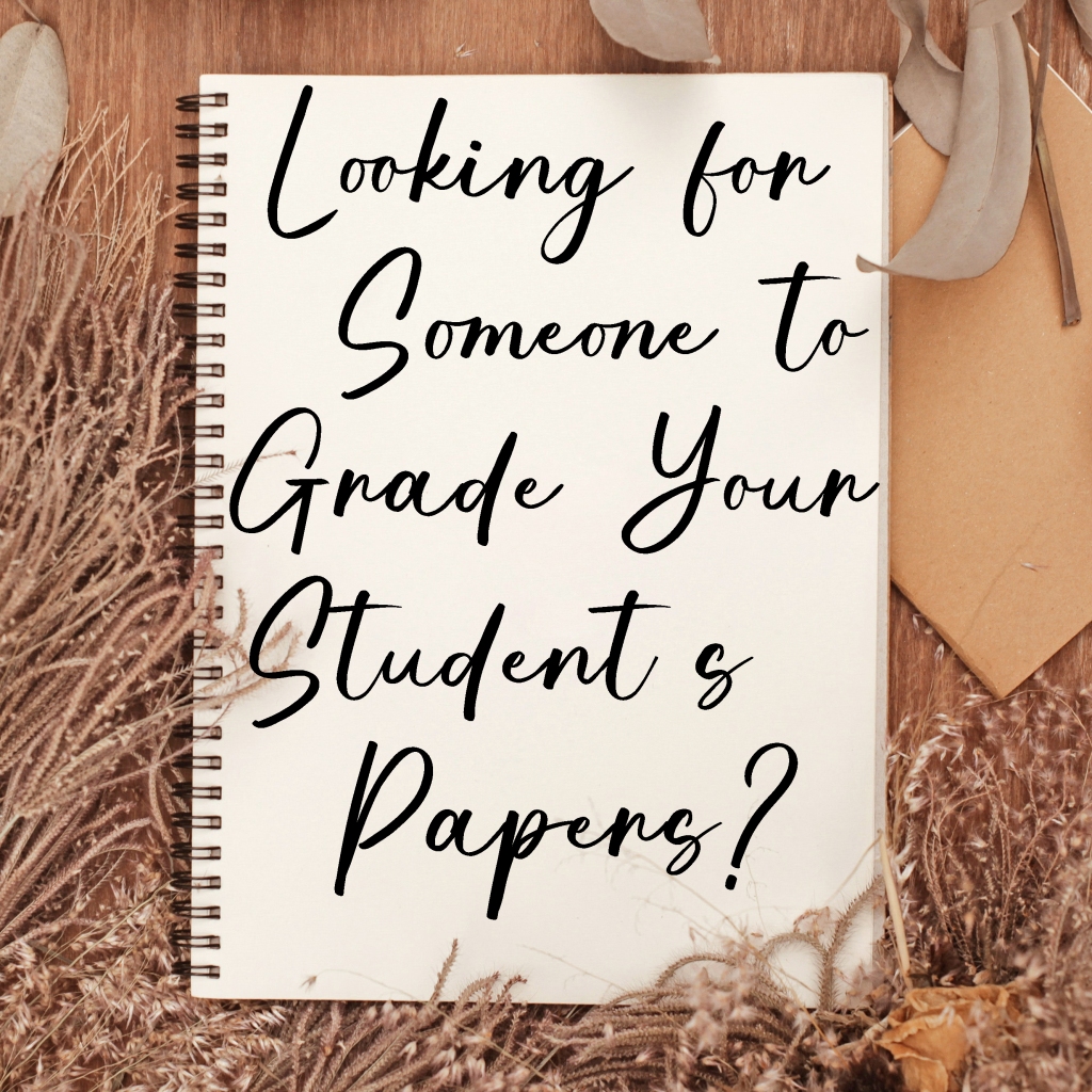 Paper Grading and Tutoring Available